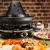 Klarstein Taste Volcano , črn tatarski raklet gril, 1500 W, 8 oseb (GQ6-Taste-Volcano)
