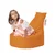 ATELIER DEL SOFA Lazy bag Baton Orange