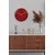 Wallity Zidni sat 30Sivmet, 30x30 cm, Crveni