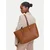 MICHAEL Michael Kors Ročna torba Quinn 30T5GQNT9L Rjava
