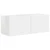 TV zidni ormar Zidne Sjajno bijelo 78,5 x 31 x 29,5 cm