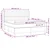 Krevet box spring s madracem LED tamnosivi 180x200 cm baršun