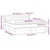 Vidaxl Box spring postelja z vzmetnico temno rjava 160x200 cm blago