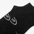 Nogavice Footshop Invisible Socks 3-Pack Black 39-42