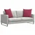 Jastučići za sofu 2 pcs Vinska crvena 60 x 60 cm