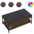 Stolić s beskonačnim LED svjetlima boja hrasta 90x50x38 cm