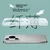 Escase Maska za mobilni telefon Huawei Pura 70 Pro / Huawei P70 Pro+, Bela
