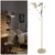 Brilagi - Fleksibilna podna lampa TASKER 1xE27/60W/230V 184 cm bež