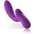 Intense Harry Vibrator Flexible with Purple Tongue Purple