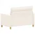 vidaXL Kavč Krem 126 x 81 x 87,5 cm Blago