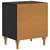 Noćni ormar 2 pcs Crna 43 x 34,5 x 50 cm Konstruirano drvo