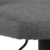 Antracitno sive okretne barske stolice u setu 2 kom 113 cm Lucy – Actona