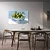 Slika zelene olive v skledi - 60x40