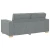 Dvosjed Sofa Svijetlo siva 180x78x84 cm Tkanina
