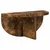 Polica na zidu Zidne 2 pcs Dimljeni hrast 38 x 19 x 19 cm