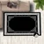 Conceptum Hypnose Tepih HM-CRP25-20, Pravougaoni, 160x230 cm, Crno-beli