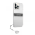 Maska Guess 4G Stripe Charm za iPhone 13 Pro Max 6.7 siva (GUHCP13XKB4GGR)