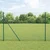 Vidaxl Šesterokotna ograja Zelena 1,6 x 10 m PVC