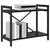 Polica Crni hrast 60 x 30 x 50 cm Konstruirano drvo
