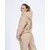 Soft Warm Zip Jopa Peščena Bež - S