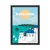 Wallity Uramljena slika Santorini 2, 55x75 cm
