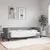 Vidaxl Raztegljiva postelja svetlo siva 90x200 cm blago