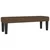 Vidaxl Box spring postelja z vzmetnico temno rjav 200x200 cm blago