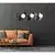 Crni luster na sajli DRIFTON 6xE14/10W/230V
