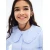 MANGO KIDS Bluza CARMEN svetlo modra/bela