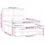 Vidaxl Box spring postelja z vzmetnico temno rjava 140x200 cm blago