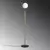 Opviq Podna lampa Tulip 13816, 30 x 30 x 168 cm, 250 cm Kabl, E27, Zlatne boje