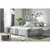 BOXSPRING KREVET 180/200 cm  siva