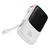 BASEUS powerbank qpow pro s kablom lightning, usb-c, usb, 10000mah, 20W (bela)