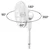 ECG Ventilator 2u1 FS 410, 65W, Beli
