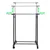 Podesivi stalci za odjeću s 2 prečke za vješanje 2 kom