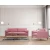 Atelier del Sofa Trosed Rome 90x70x215cm Roze