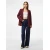 PIECES Blazer PCBOSSY rubin rdeča/bela