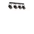 Opviq Luster 2591549, Crni