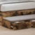 Ladice za krevet s ladicama Dimljeni hrast 80 x 36,5 x 16,5 cm