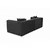 Atelier del Sofa Dvosed Mora XL 220x69x90cm Antracit