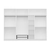 Hanah Home Garderober Kale-3933, 315x255x52 cm, Beli