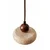 Opviq Luster Round, 140cm, Braon
