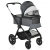 Cangaroo Kolica joker mineral grey 3u1 sa autosedištem i-size ( CAN00088 )