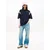 Tommy Jeans Majica VARSITY marine/bela