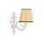 Opviq Zidna lampa Lily Coral, 15x10x13cm, IP20, Bež-Bela