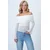 Trend Alacati Stili Ženska bluza Alc-X14501, Bela