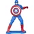shumee Hasbro Marvel Mini Figure Kapitan Amerika 6 cm