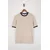 Trendyol Muška majica Tmnss26Ts00009, Bež