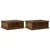 Noćni ormarić 2 pcs Dimljeni hrast 40 x 31 x 15 cm