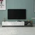 Hanah Home TV komoda Major, 180 cm, mermer Marmo / antracit